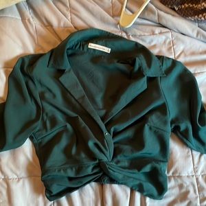 A&F Emerald top